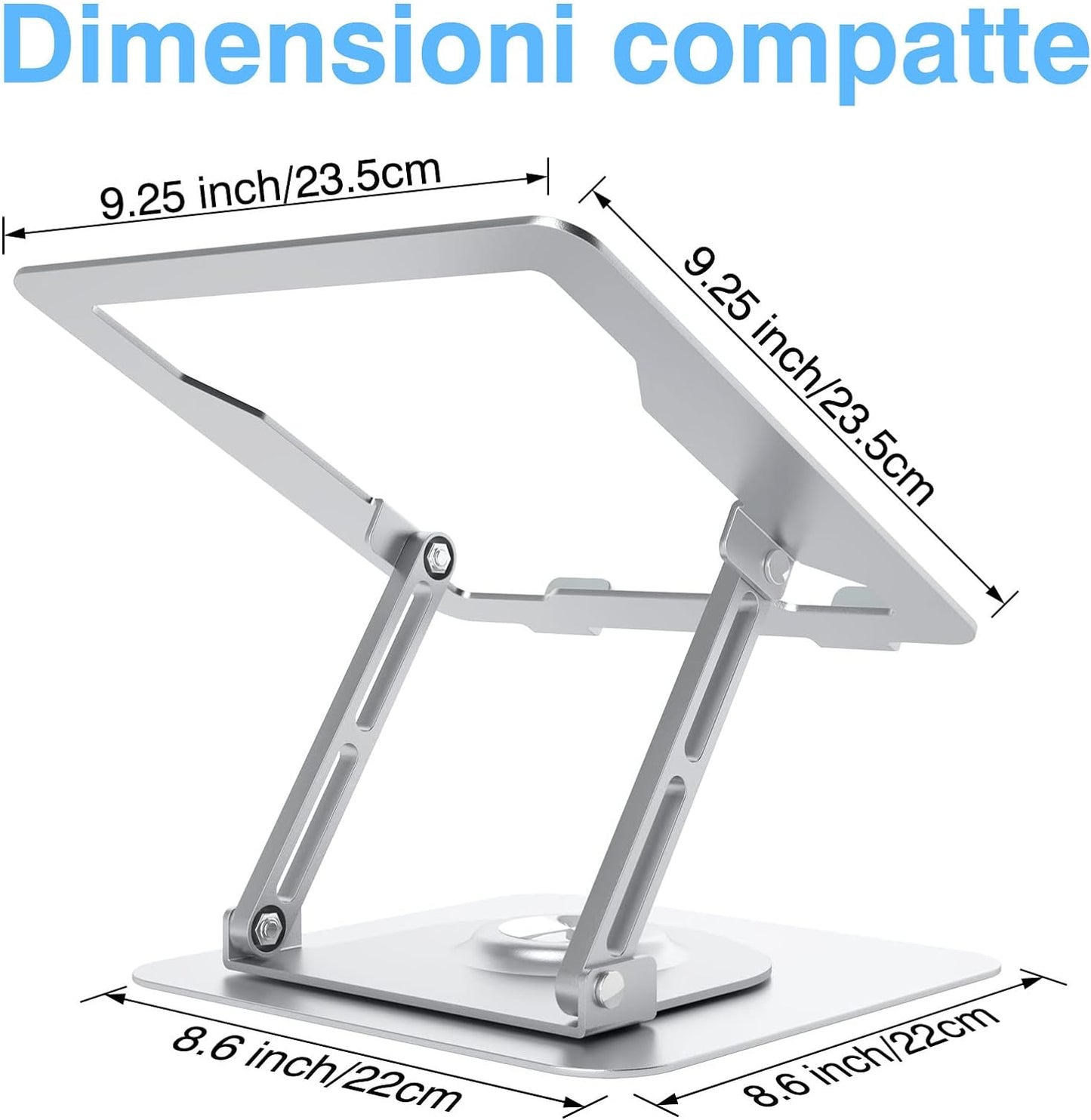 Supporto per Laptop Girevole a 360°