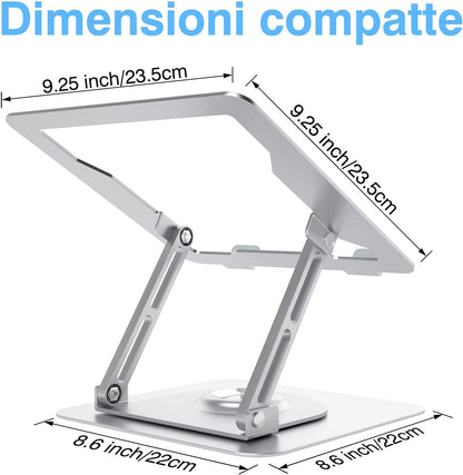 Supporto per Laptop Girevole a 360°